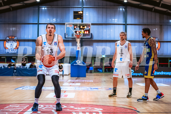 Basketball Basketball Superliga 2021/22, Grunddurchgang 18.Runde Vienna D.C. Timberwolves vs. UBSC Graz