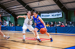 Basketball Basketball Damen Superliga 2021/22, Grunddurchgang 12.Runde Vienna D.C. Timberwolves vs. UBSC-DBBC Graz
