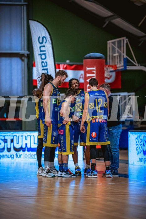 Basketball Basketball Superliga 2021/22, Grunddurchgang 18.Runde Vienna D.C. Timberwolves vs. UBSC Graz