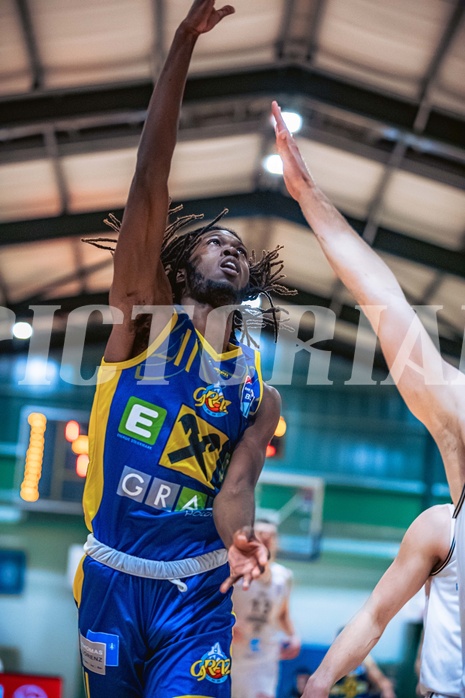 Basketball Basketball Superliga 2021/22, Grunddurchgang 18.Runde Vienna D.C. Timberwolves vs. UBSC Graz