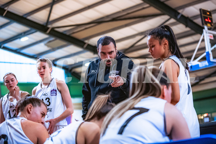 Basketball Basketball Damen Superliga 2021/22, Grunddurchgang 12.Runde Vienna D.C. Timberwolves vs. UBSC-DBBC Graz
