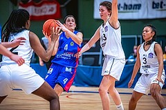 Basketball Basketball Damen Superliga 2021/22, Grunddurchgang 12.Runde Vienna D.C. Timberwolves vs. UBSC-DBBC Graz
