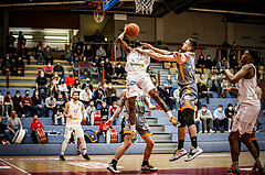 Basketball, bet-at-home Basketball Superliga 2021/22, Grunddurchgang18.Runde, Traiskirchen Lions, Klosterneuburg Dukes, Taveion M. Hollingsworth (11)