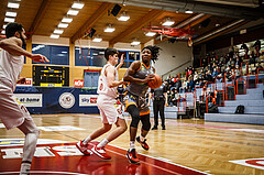 Basketball, bet-at-home Basketball Superliga 2021/22, Grunddurchgang18.Runde, Traiskirchen Lions, Klosterneuburg Dukes, James Murray-Boyles (30)