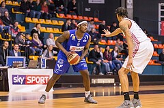 Basketball, ABL 2016/17, Grunddurchgang 18.Runde, BC Vienna, Oberwart Gunners, Cedric Kuakumensah (5)