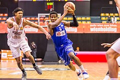 Basketball, ABL 2016/17, Grunddurchgang 18.Runde, BC Vienna, Oberwart Gunners, Andell Cumberbatch (13)