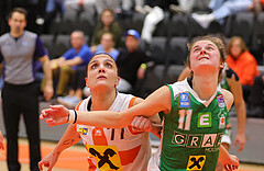 Basketball Damen Superliga 2023/24, Playoff, Semifinale Spiel 1 BK Duchess Klosterneuburg vs. UBI Graz


