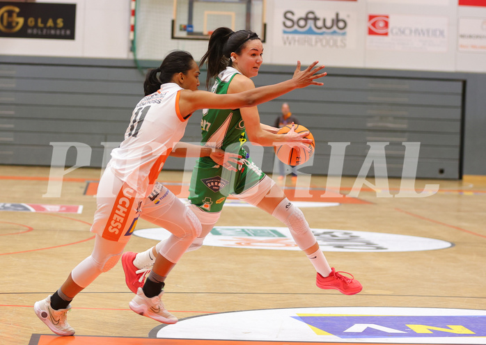 Basketball Damen Superliga 2023/24, Playoff, Semifinale Spiel 1 BK Duchess Klosterneuburg vs. UBI Graz


