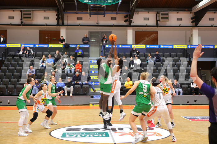 Basketball Damen Superliga 2023/24, Playoff, Semifinale Spiel 1 BK Duchess Klosterneuburg vs. UBI Graz


