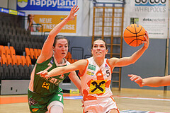 Basketball Damen Superliga 2023/24, Playoff, Semifinale Spiel 1 BK Duchess Klosterneuburg vs. UBI Graz


