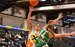 Basketball Damen Superliga 2023/24, Playoff, Semifinale Spiel 1 BK Duchess Klosterneuburg vs. UBI Graz


