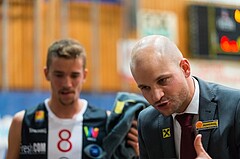 Basketball, ABL 2017/18, Grunddurchgang 3.Runde, Oberwart Gunners, Flyers Wels, Sebastian Waser (Headcoach)