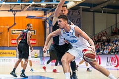 Basketball, ABL 2017/18, Grunddurchgang 3.Runde, Oberwart Gunners, Flyers Wels, Benjamin Blazevic (12)