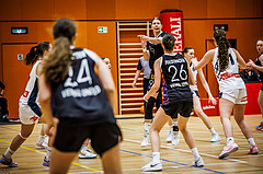 Basketball, Win2Day Basketball Damen Superliga 2024/25, Grunddurchgang 11.Runde, Vienna Timberwolves, Vienna United, Antonia Reissner (9)