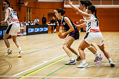 Basketball, Win2Day Basketball Damen Superliga 2024/25, Grunddurchgang 11.Runde, Vienna Timberwolves, Vienna United, Laetitia Schuhmacher (5)