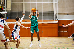 Basketball, Basketball Zweite Liga 2024/25, Grunddurchgang 14.Runde, Vienna Timberwolves, KOS Celovec, Mauro Gerszke (7)