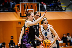 Basketball, Win2Day Basketball Damen Superliga 2024/25, Grunddurchgang 11.Runde, Vienna Timberwolves, Vienna United, Elisa Khamis (1)
