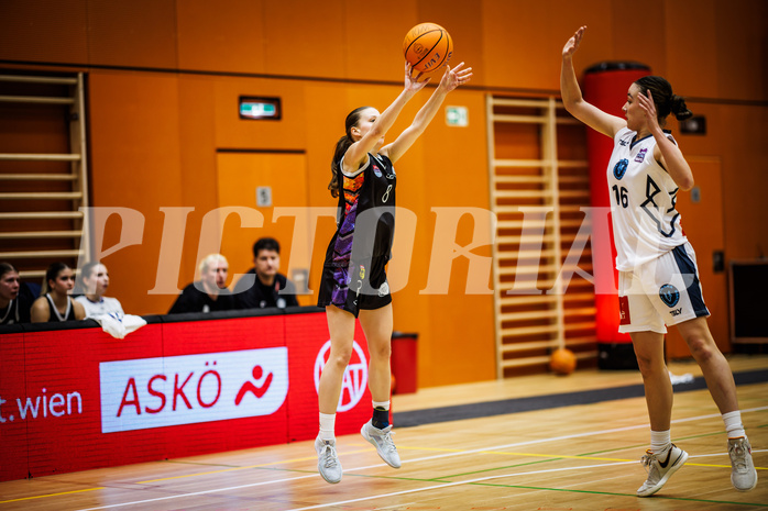 Basketball, Win2Day Basketball Damen Superliga 2024/25, Grunddurchgang 11.Runde, Vienna Timberwolves, Vienna United, Jula Schmidt (8)