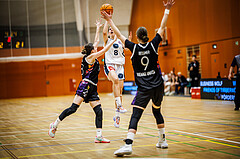 Basketball, Win2Day Basketball Damen Superliga 2024/25, Grunddurchgang 11.Runde, Vienna Timberwolves, Vienna United, Aleksandra Novakovic (8)