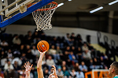 Basketball, Basketball Zweite Liga 2024/25, Grunddurchgang 14.Runde, Vienna Timberwolves, KOS Celovec, Ivor Kuresevic (44)
