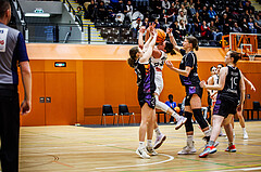 Basketball, Win2Day Basketball Damen Superliga 2024/25, Grunddurchgang 11.Runde, Vienna Timberwolves, Vienna United, Lea Feitl (33)