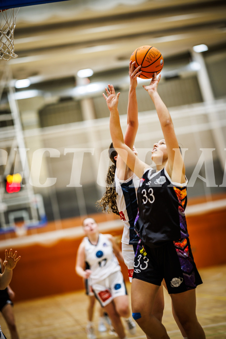 Basketball, Win2Day Basketball Damen Superliga 2024/25, Grunddurchgang 11.Runde, Vienna Timberwolves, Vienna United, Isabel Linsenmeyer (33)