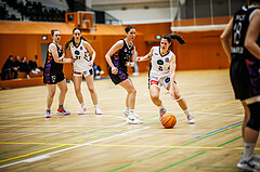 Basketball, Win2Day Basketball Damen Superliga 2024/25, Grunddurchgang 11.Runde, Vienna Timberwolves, Vienna United, Aleksandra Novakovic (8)