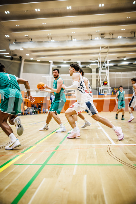 Basketball, Basketball Zweite Liga 2024/25, Grunddurchgang 14.Runde, Vienna Timberwolves, KOS Celovec, Veljko Dena (10)