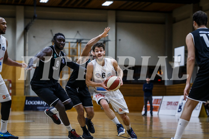 Basketball, Basketball Zweite Liga, Grunddurchgang 10.Runde, Mattersburg Rocks, Raiders Tirol, Jan NICOLI (6)