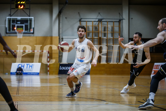 Basketball, Basketball Zweite Liga, Grunddurchgang 10.Runde, Mattersburg Rocks, Raiders Tirol, Jan NICOLI (6)