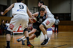 Basketball, Basketball Zweite Liga, Grunddurchgang 10.Runde, Mattersburg Rocks, Raiders Tirol, Oliver Vujakovic (15)