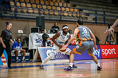 Basketball, bet-at-home Basketball Superliga 2020/21, Grunddurchgang 8. Runde, Oberwart Gunners, Klosterneuburg Dukes, Quincy Diggs (13)