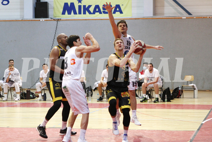 Basketball 2.Bundesliga 2020/21 Grunddurchgang 8.Runde  Jennersdorf Blackbirds vs Fürstenfeld Panthers