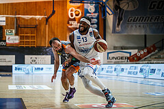 Basketball, bet-at-home Basketball Superliga 2020/21, Grunddurchgang 8. Runde, Oberwart Gunners, Klosterneuburg Dukes, Quincy Diggs (13)