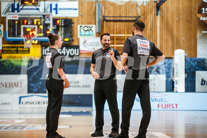 Basketball, bet-at-home Basketball Superliga 2020/21, Grunddurchgang 8. Runde, Oberwart Gunners, Klosterneuburg Dukes, Referees