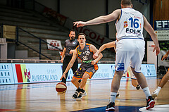 Basketball, bet-at-home Basketball Superliga 2020/21, Grunddurchgang 8. Runde, Oberwart Gunners, Klosterneuburg Dukes, Benedikt Danek (20)