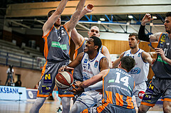 Basketball, bet-at-home Basketball Superliga 2020/21, Grunddurchgang 8. Runde, Oberwart Gunners, Klosterneuburg Dukes, Nigel Pruitt (11)