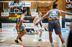 Basketball, bet-at-home Basketball Superliga 2020/21, Grunddurchgang 8. Runde, Oberwart Gunners, Klosterneuburg Dukes, Sebastian Käferle (7)