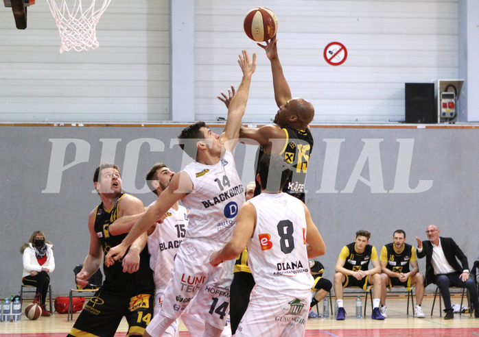 Basketball 2.Bundesliga 2020/21 Grunddurchgang 8.Runde  Jennersdorf Blackbirds vs Fürstenfeld Panthers