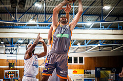 Basketball, bet-at-home Basketball Superliga 2020/21, Grunddurchgang, 8. Runde, Oberwart Gunners, Klosterneuburg Dukes, Edin Bavcic (13)