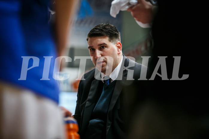 Basketball, bet-at-home Basketball Superliga 2020/21, Grunddurchgang 8. Runde, Oberwart Gunners, Klosterneuburg Dukes, Horst Leitner (Coach)