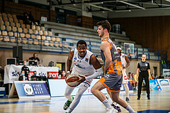 Basketball, bet-at-home Basketball Superliga 2020/21, Grunddurchgang 8. Runde, Oberwart Gunners, Klosterneuburg Dukes, Nigel Pruitt (11)