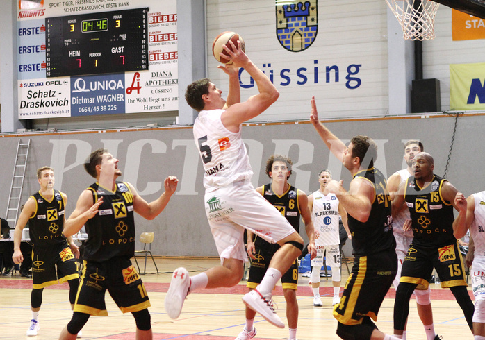 Basketball 2.Bundesliga 2020/21 Grunddurchgang 8.Runde  Jennersdorf Blackbirds vs Fürstenfeld Panthers