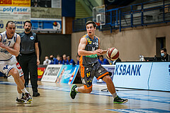 Basketball, bet-at-home Basketball Superliga 2020/21, Grunddurchgang 8. Runde, Oberwart Gunners, Klosterneuburg Dukes, Valentin Bauer (14)