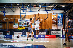 Basketball, bet-at-home Basketball Superliga 2020/21, Grunddurchgang, 8. Runde, Oberwart Gunners, Klosterneuburg Dukes, Lawrence Alexander (4)