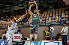 Basketball, bet-at-home Basketball Superliga 2020/21, Grunddurchgang 8. Runde, Oberwart Gunners, Klosterneuburg Dukes, Alex Laurent (17)