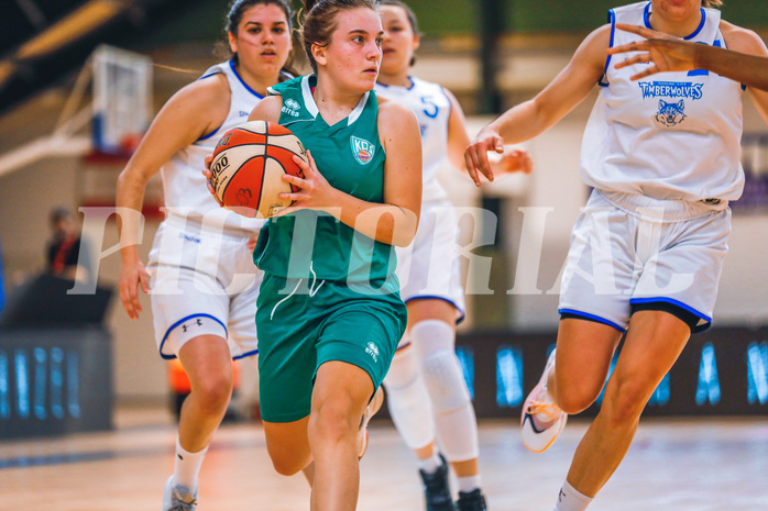 Basketball Basketball Superliga 2020/21, Grunddurchgang 6.Runde Vienna D.C. Timberwolves vs. KOS Celovec
