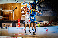Basketball, win2day Basketball Superliga 2022/23, Grunddurchgang Runde 15, Oberwart Gunners, SKN St. Pölten, 