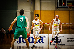 Basketball, Basketball Zweite Liga 2022/23, Grunddurchgang 12.Runde, Mattersburg Rocks, KOS Celovec, Paul Radakovics (19)