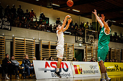 Basketball, Basketball Zweite Liga 2022/23, Grunddurchgang 12.Runde, Mattersburg Rocks, KOS Celovec, Paul Radakovics (19)